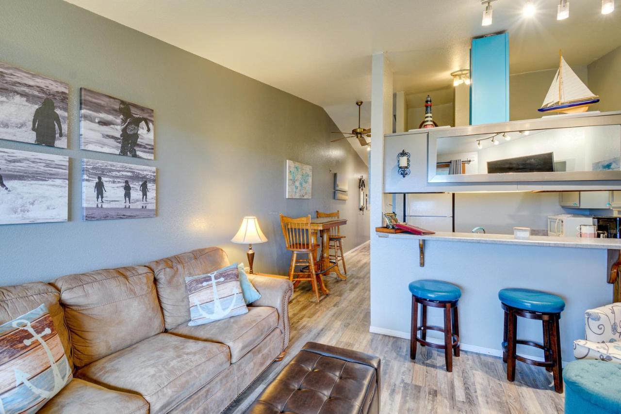 Dog-Friendly Ocean Shores Condo With Balcony And Views Exterior photo